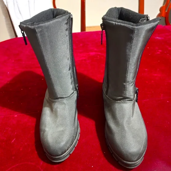 Totes Snow ❄️ / Waterproof Black Boots - Picture 1 of 13